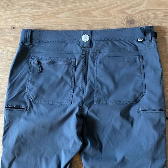 Slumberjack Outdoor Anywhere Hiking Pant Charcoal Rain Repellent Mens Size 38x32 - Picture 15 of 16